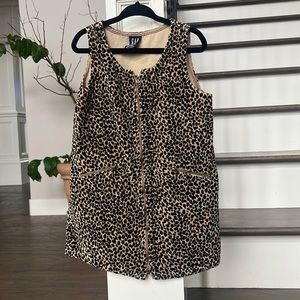 Girls leopard dress